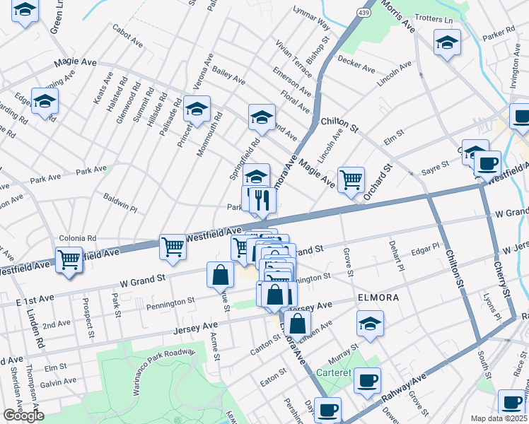 321 Elmora Avenue, Elizabeth NJ Walk Score