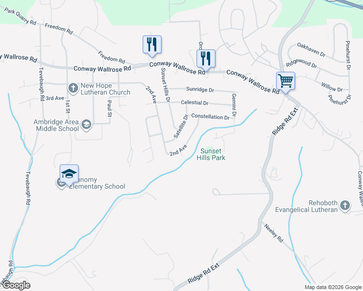 map of restaurants, bars, coffee shops, grocery stores, and more near 870 2nd Avenue in Freedom