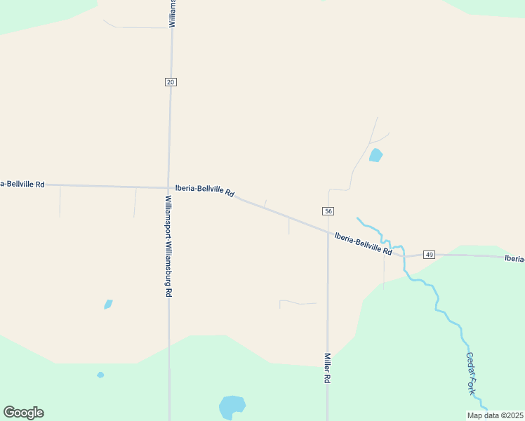 map of restaurants, bars, coffee shops, grocery stores, and more near 6220 Township Highway 49 in Mansfield