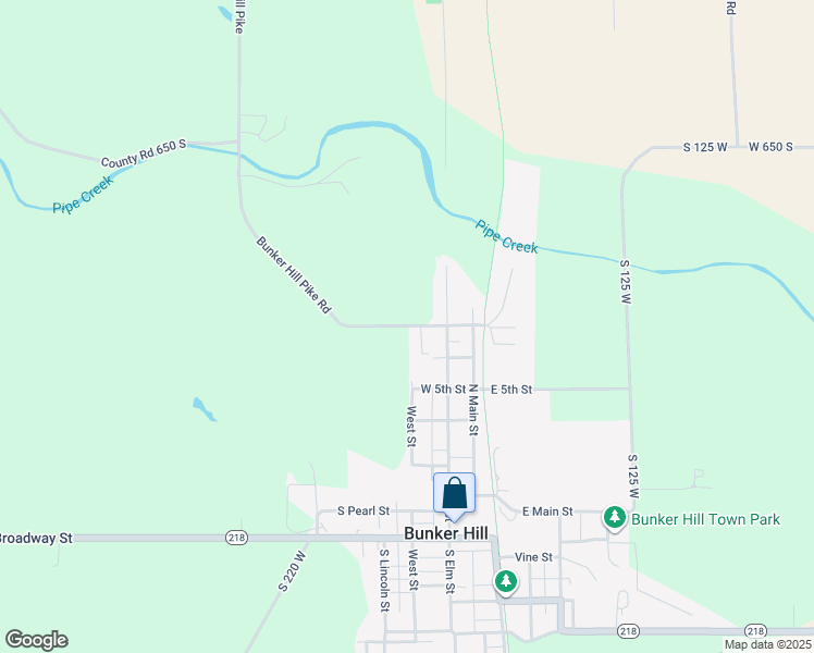 map of restaurants, bars, coffee shops, grocery stores, and more near 149 3rd Street in Bunker Hill