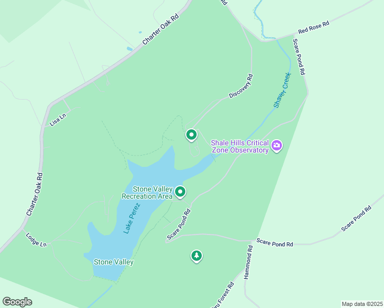 map of restaurants, bars, coffee shops, grocery stores, and more near 3400 Discovery Road in Petersburg