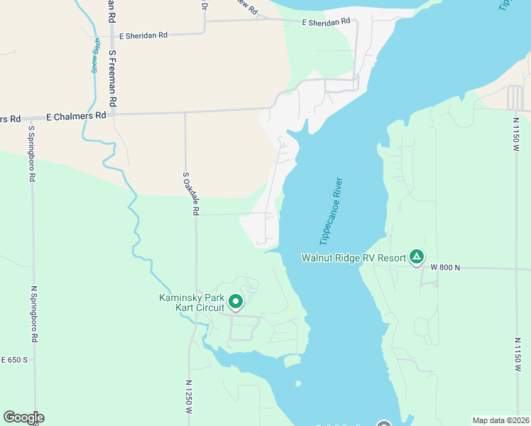 map of restaurants, bars, coffee shops, grocery stores, and more near 5837 Richey Lane in Monticello