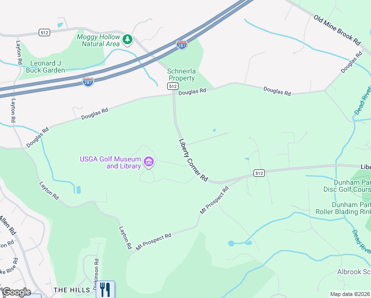 map of restaurants, bars, coffee shops, grocery stores, and more near 49 Liberty Corner Road in Far Hills