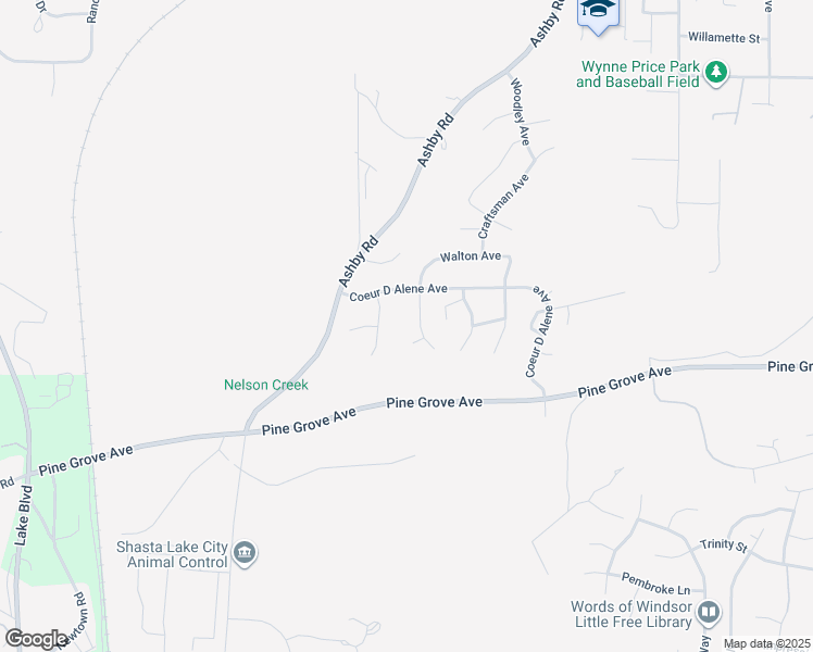 map of restaurants, bars, coffee shops, grocery stores, and more near 3767 Page Ct in Shasta Lake