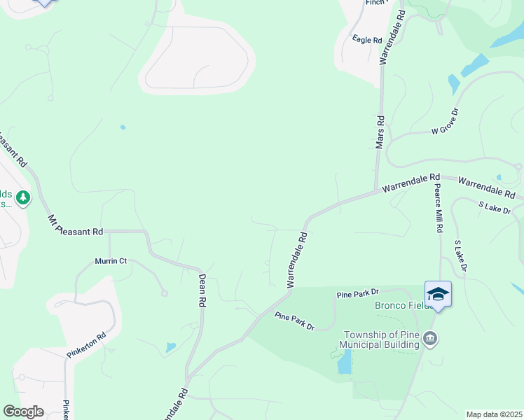 map of restaurants, bars, coffee shops, grocery stores, and more near 460 Conrad Drive in Mars