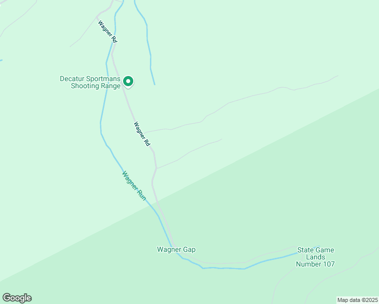 map of restaurants, bars, coffee shops, grocery stores, and more near Lost Forest Road in Mifflin County