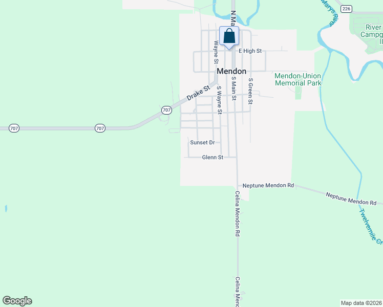 map of restaurants, bars, coffee shops, grocery stores, and more near 335 Sunset Drive in Mendon