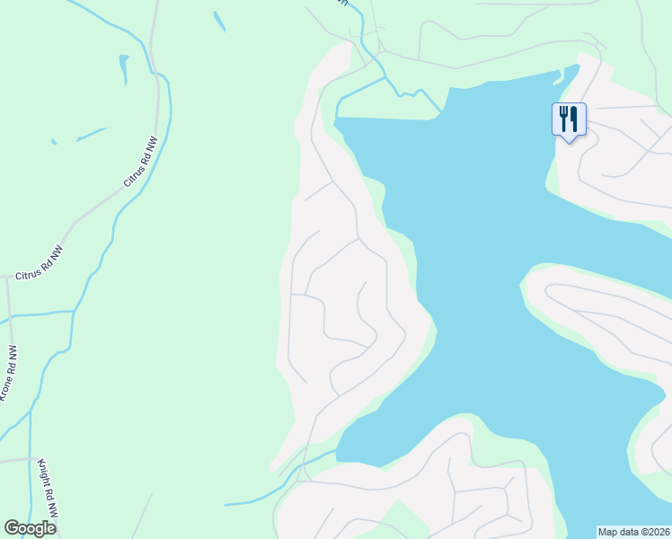 map of restaurants, bars, coffee shops, grocery stores, and more near 12 Pontiac Trail in Malvern