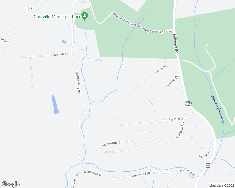 map of restaurants, bars, coffee shops, grocery stores, and more near 140 Hummel Drive in Industry