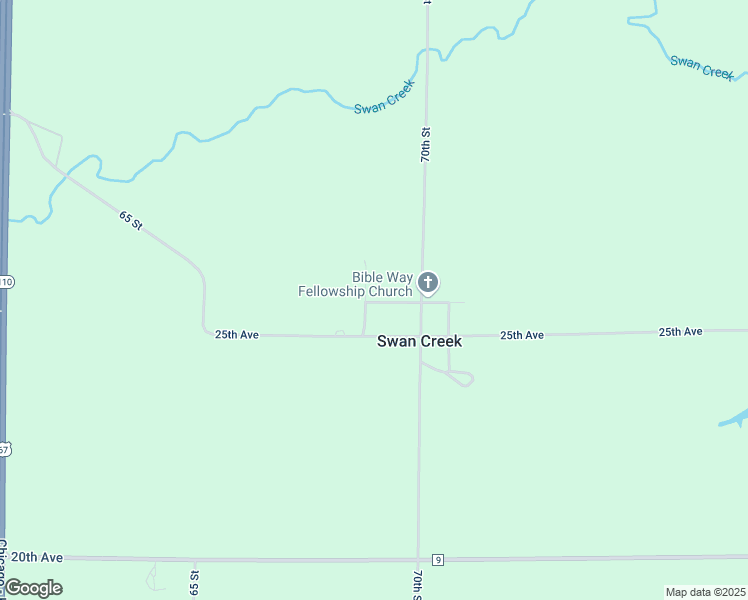 map of restaurants, bars, coffee shops, grocery stores, and more near 117 68th Street in Roseville