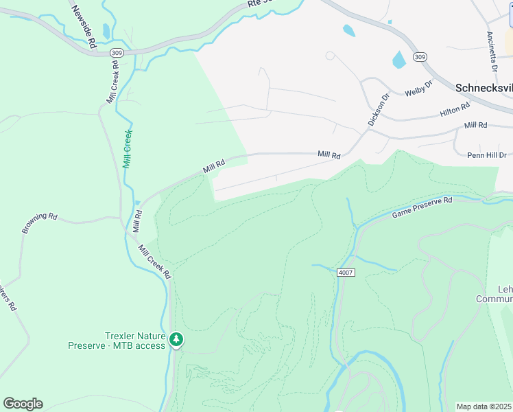 map of restaurants, bars, coffee shops, grocery stores, and more near in Schnecksville