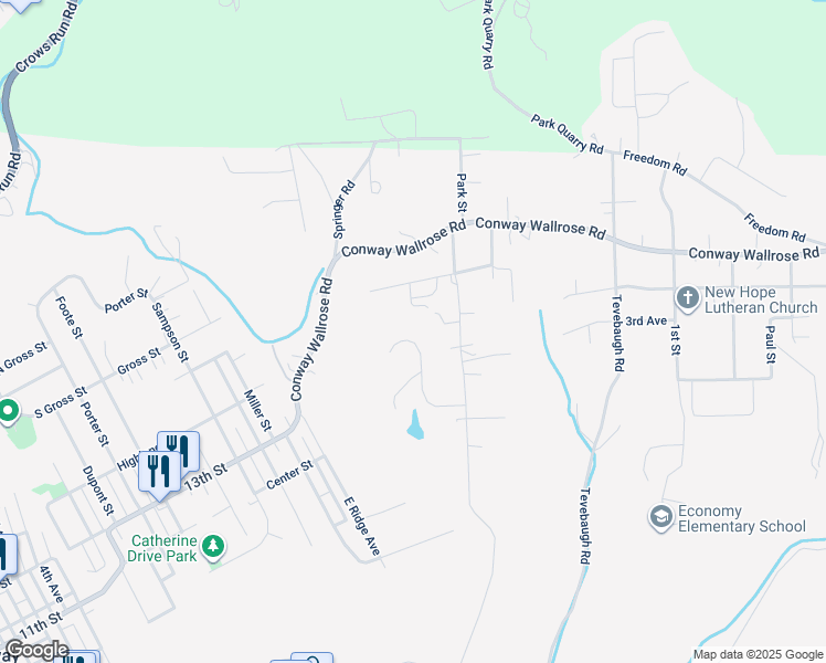 map of restaurants, bars, coffee shops, grocery stores, and more near 440 Knollwood Circle in Freedom