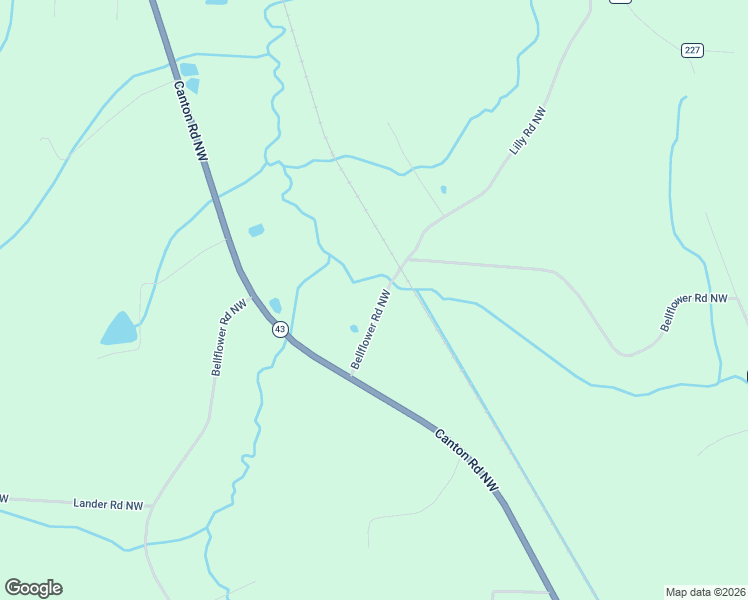 map of restaurants, bars, coffee shops, grocery stores, and more near 2151 Bellflower Road Northwest in Carrollton