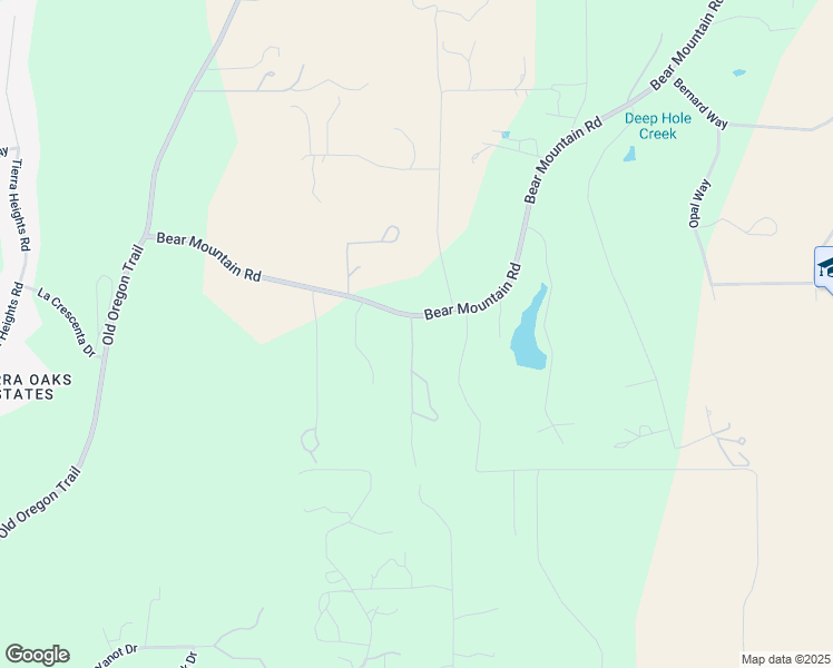 map of restaurants, bars, coffee shops, grocery stores, and more near 13199 Bear Mountain Road in Redding