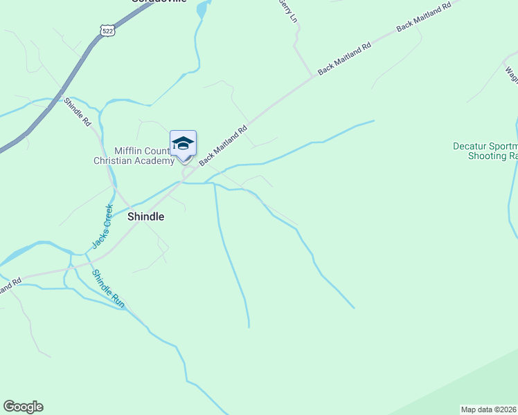 map of restaurants, bars, coffee shops, grocery stores, and more near 90 Copes Lane in McClure