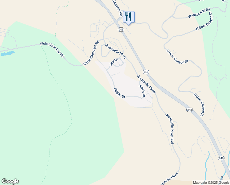 map of restaurants, bars, coffee shops, grocery stores, and more near 995 Abigail Drive in Kamas