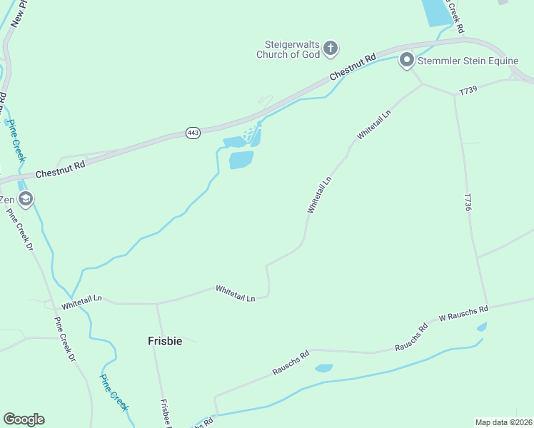 map of restaurants, bars, coffee shops, grocery stores, and more near 177 Whitetail Lane in Orwigsburg