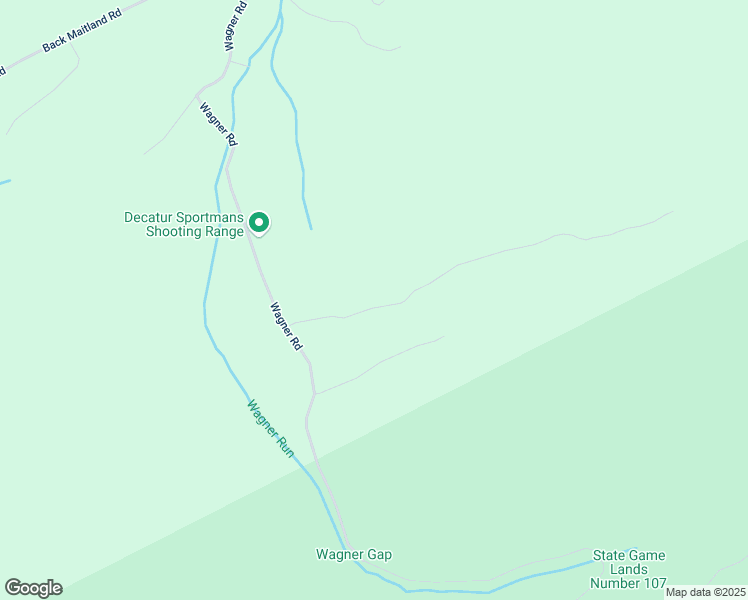 map of restaurants, bars, coffee shops, grocery stores, and more near Lost Forest Road in Mifflin County