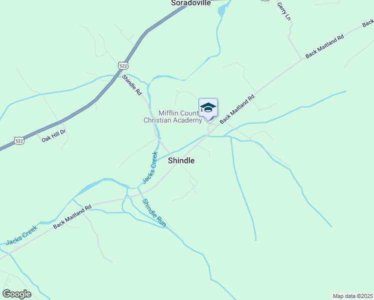 map of restaurants, bars, coffee shops, grocery stores, and more near 5035 Back Maitland Road in McClure