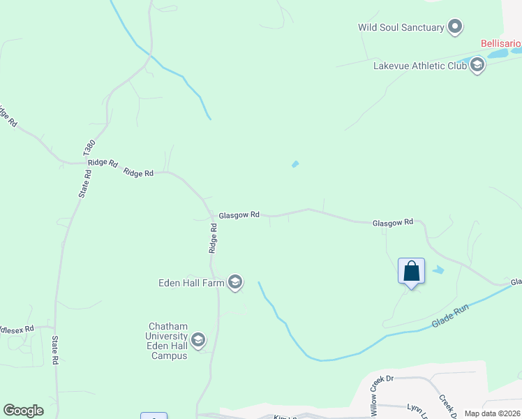 map of restaurants, bars, coffee shops, grocery stores, and more near 4252 Glasgow Road in Valencia