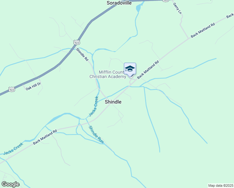 map of restaurants, bars, coffee shops, grocery stores, and more near 5035 Back Maitland Road in McClure