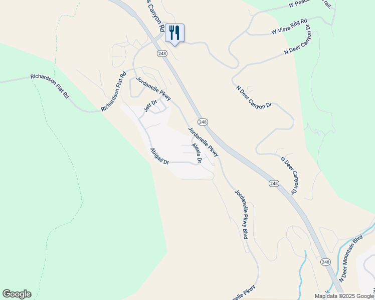 map of restaurants, bars, coffee shops, grocery stores, and more near 860 West Benjamin Place in Heber City