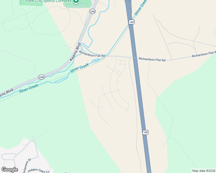 map of restaurants, bars, coffee shops, grocery stores, and more near 2565 Ledger Way in Park City