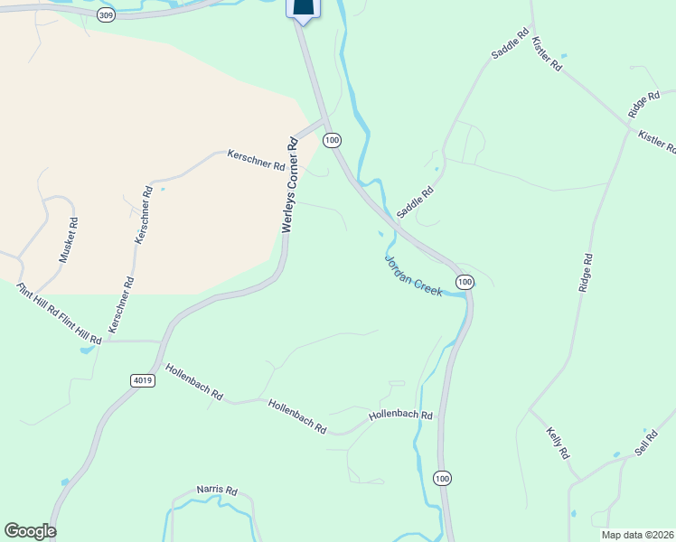 map of restaurants, bars, coffee shops, grocery stores, and more near 6548 Vixen Court in New Tripoli