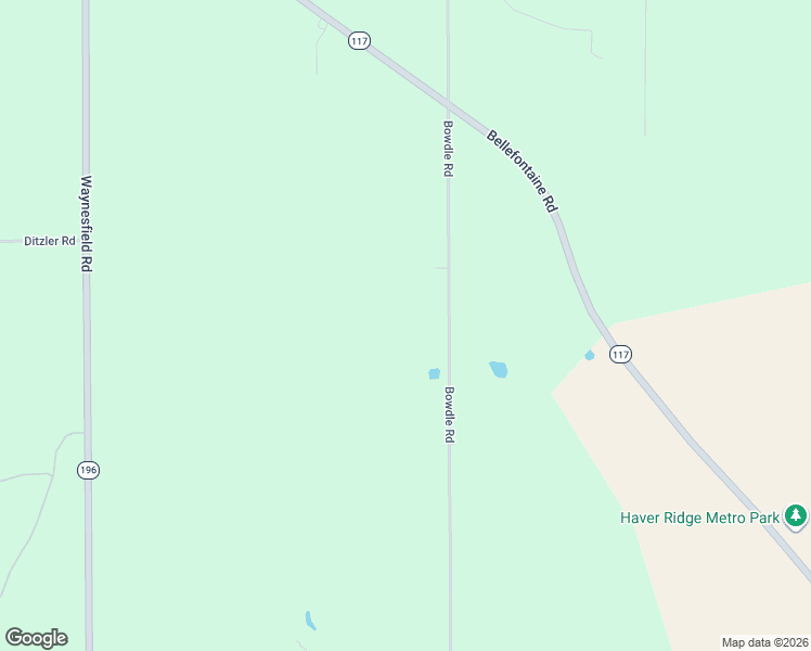 map of restaurants, bars, coffee shops, grocery stores, and more near 4850 Bowdle Rd in Harrod