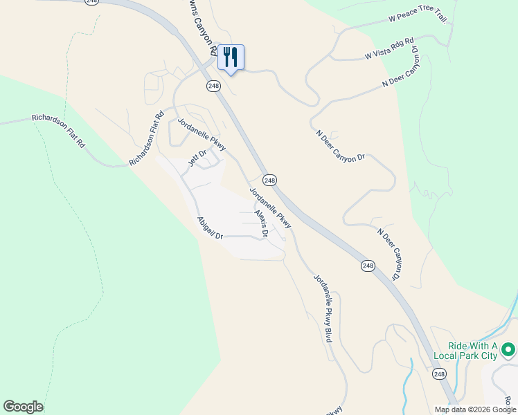 map of restaurants, bars, coffee shops, grocery stores, and more near 13433 Alexis Drive in Heber City