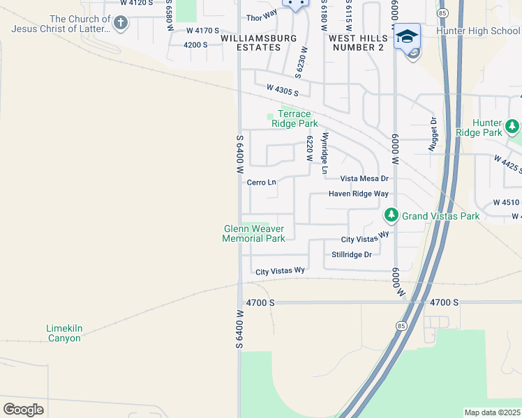 map of restaurants, bars, coffee shops, grocery stores, and more near 6344 Basin Ridge Drive in Salt Lake City
