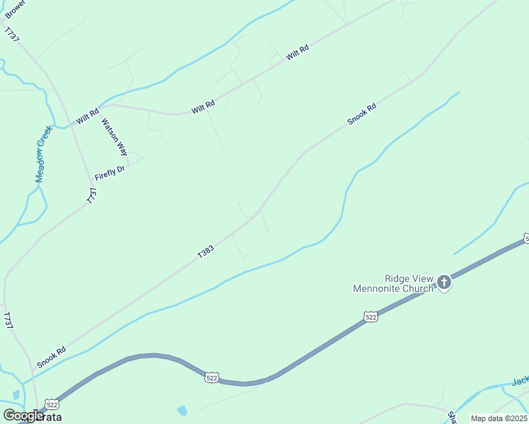 map of restaurants, bars, coffee shops, grocery stores, and more near 452 Snook Road in McClure