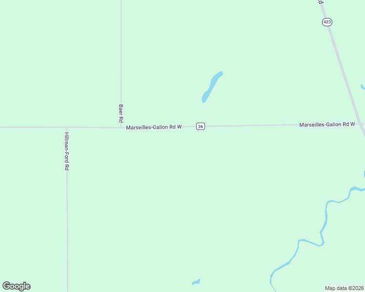 map of restaurants, bars, coffee shops, grocery stores, and more near 959 Marseilles-Galion Road West in Marion