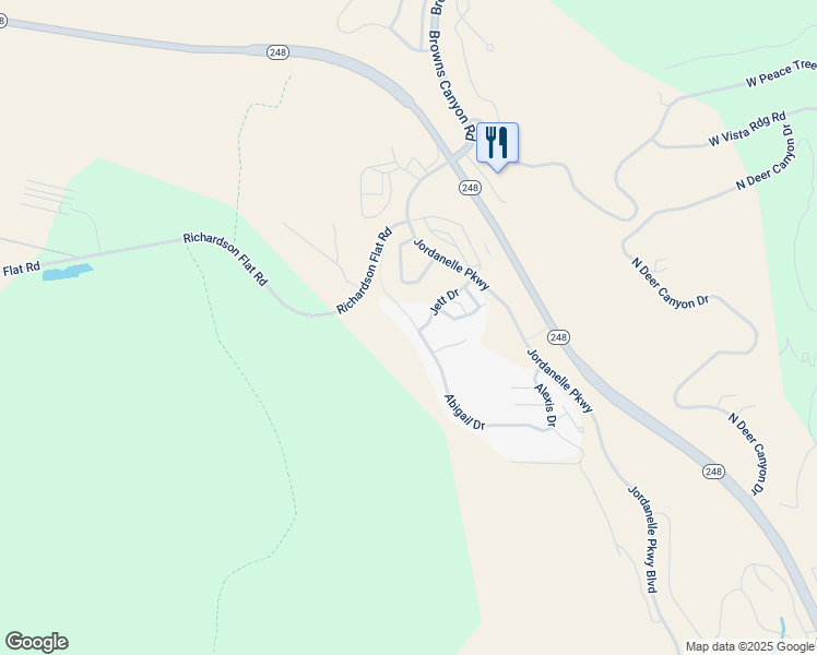 map of restaurants, bars, coffee shops, grocery stores, and more near 1135 Abigail Drive in Kamas