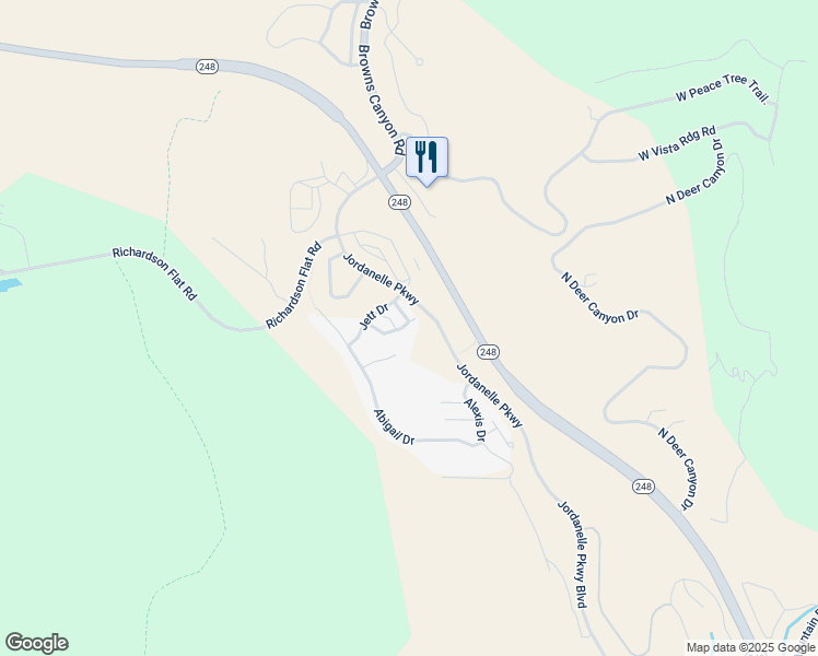 map of restaurants, bars, coffee shops, grocery stores, and more near 987 West Deep Powder Court in Kamas