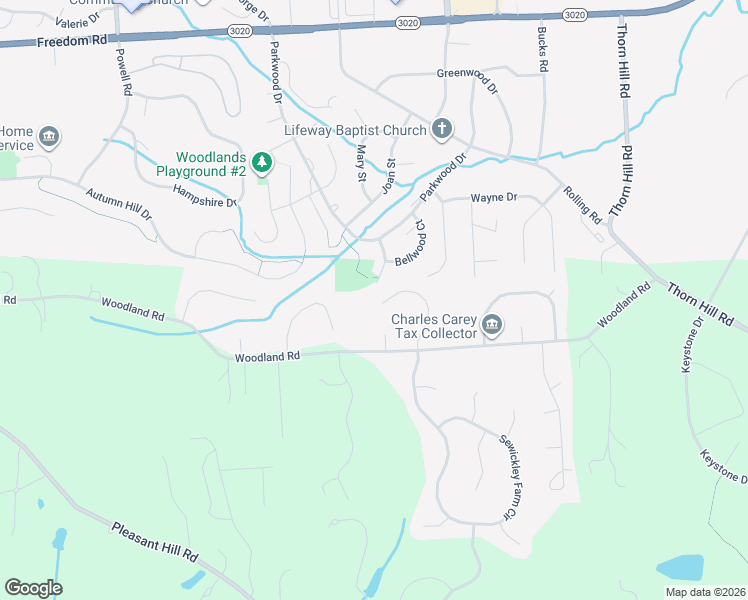map of restaurants, bars, coffee shops, grocery stores, and more near 4028 Claridon Drive in Mars