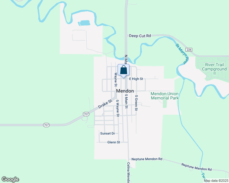 map of restaurants, bars, coffee shops, grocery stores, and more near 111 Wayne Street in Rockford