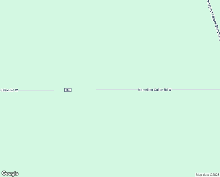 map of restaurants, bars, coffee shops, grocery stores, and more near 4526 Marseilles-Galion Road West in Morral