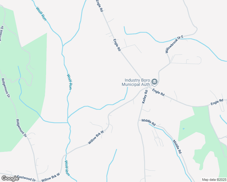 map of restaurants, bars, coffee shops, grocery stores, and more near in Industry