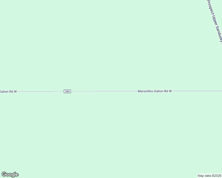 map of restaurants, bars, coffee shops, grocery stores, and more near 4526 Marseilles-Galion Road West in Morral