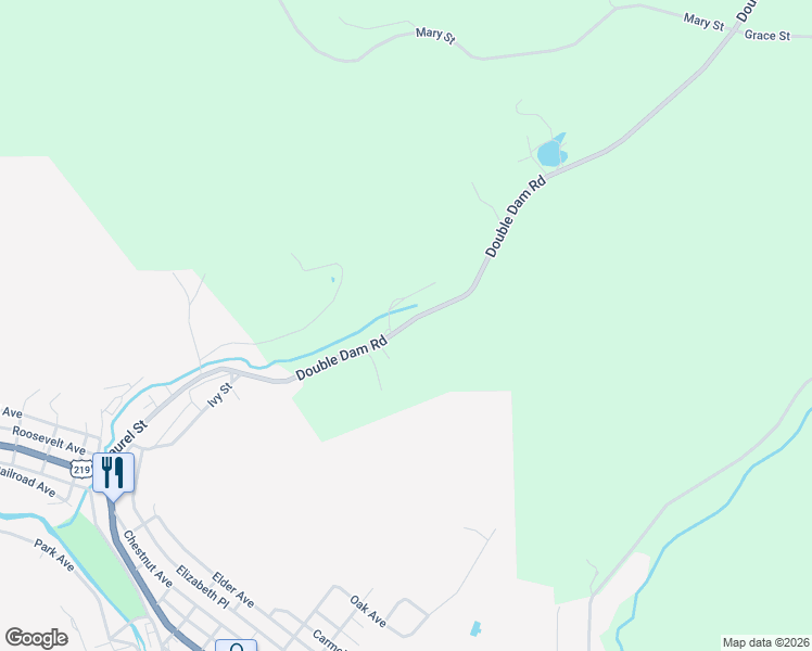 map of restaurants, bars, coffee shops, grocery stores, and more near 149 State Route 4027 in Northern Cambria