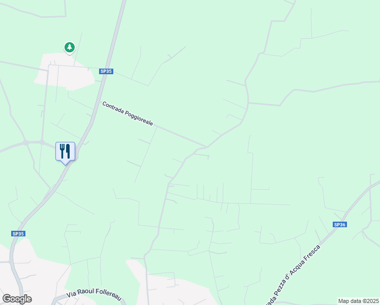 map of restaurants, bars, coffee shops, grocery stores, and more near in Province of Brindisi