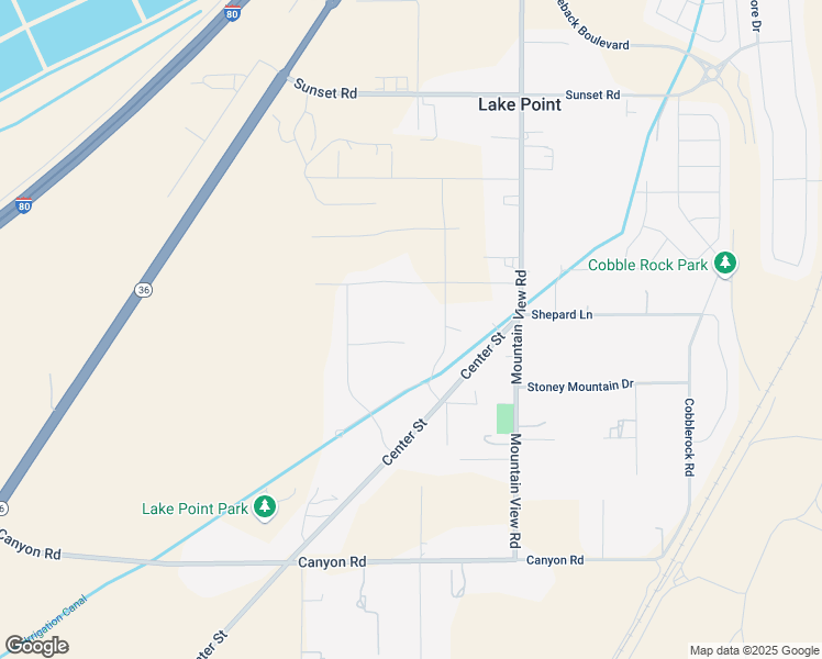 map of restaurants, bars, coffee shops, grocery stores, and more near 1585 East Ila Cove in Lake Point