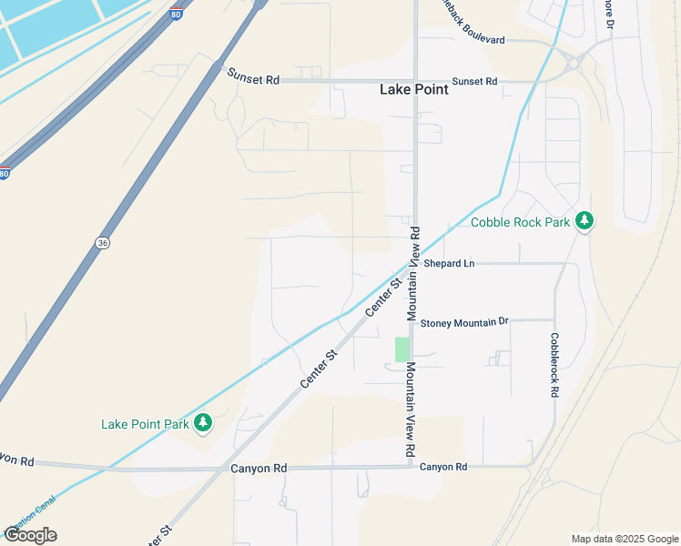 map of restaurants, bars, coffee shops, grocery stores, and more near 1585 East Ila Cove in Lake Point
