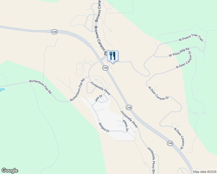 map of restaurants, bars, coffee shops, grocery stores, and more near 1016 Wasatch Spring Road in Hideout