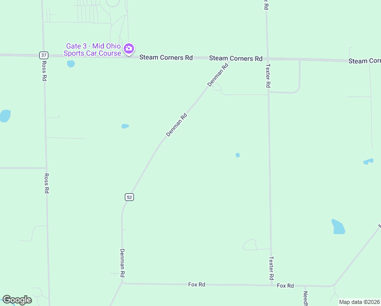 map of restaurants, bars, coffee shops, grocery stores, and more near 8887 Township 52 Road in Mansfield