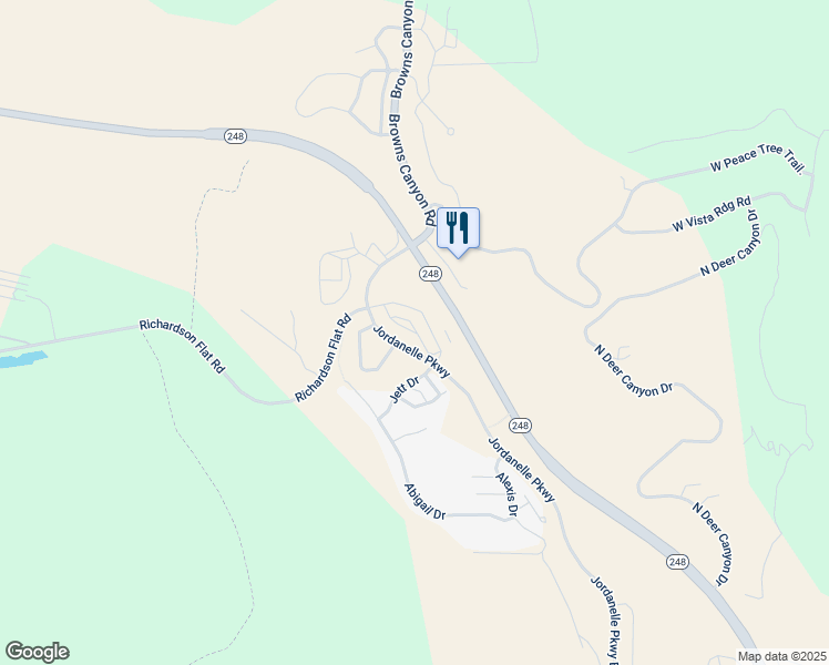 map of restaurants, bars, coffee shops, grocery stores, and more near West Wasatch Spring Lane in Wasatch County