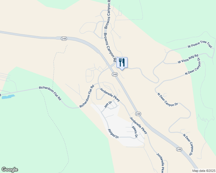 map of restaurants, bars, coffee shops, grocery stores, and more near 13750 Jordanelle Parkway in Heber City