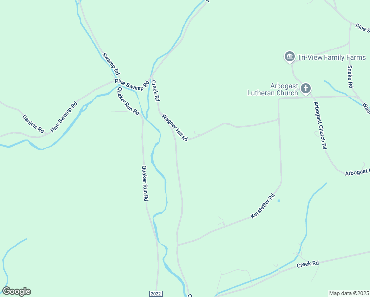 map of restaurants, bars, coffee shops, grocery stores, and more near 341 Creek Road in Mount Pleasant Mills