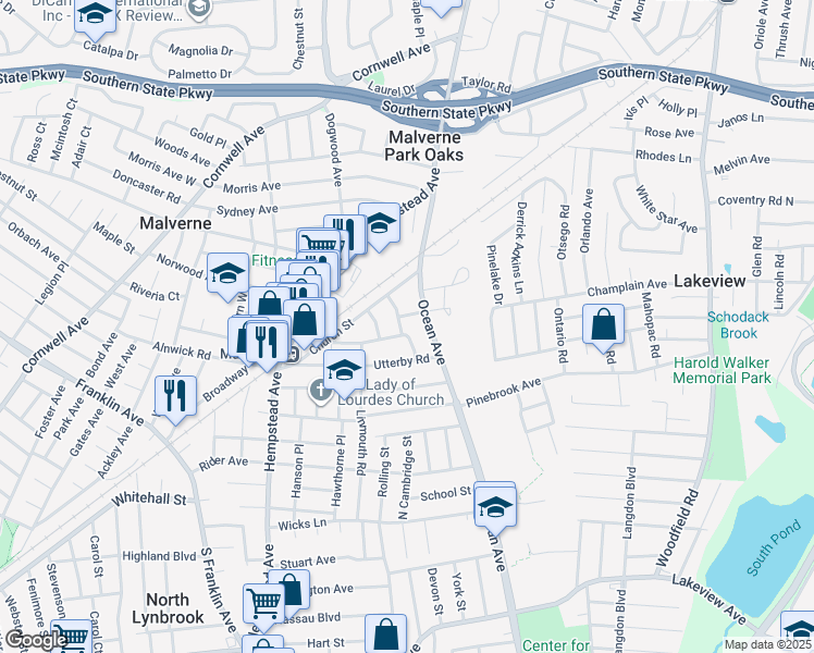 2 Clarkson Street, Malverne NY Walk Score